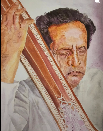 God Krishna Portrait